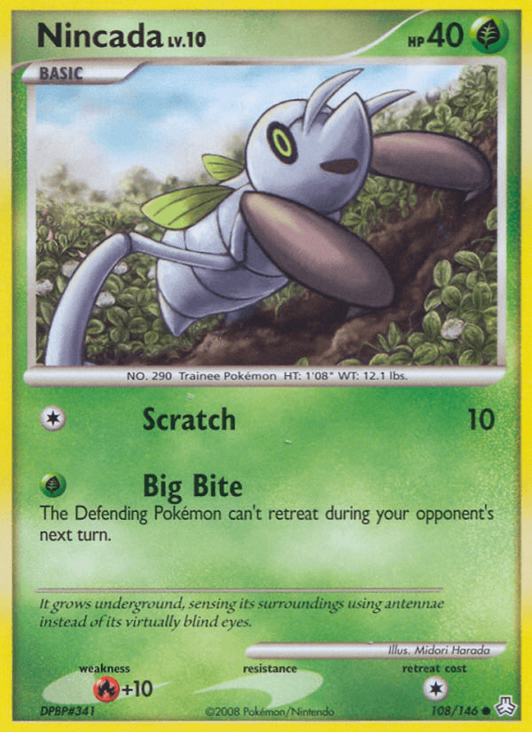 Nincada from Legends Awakened