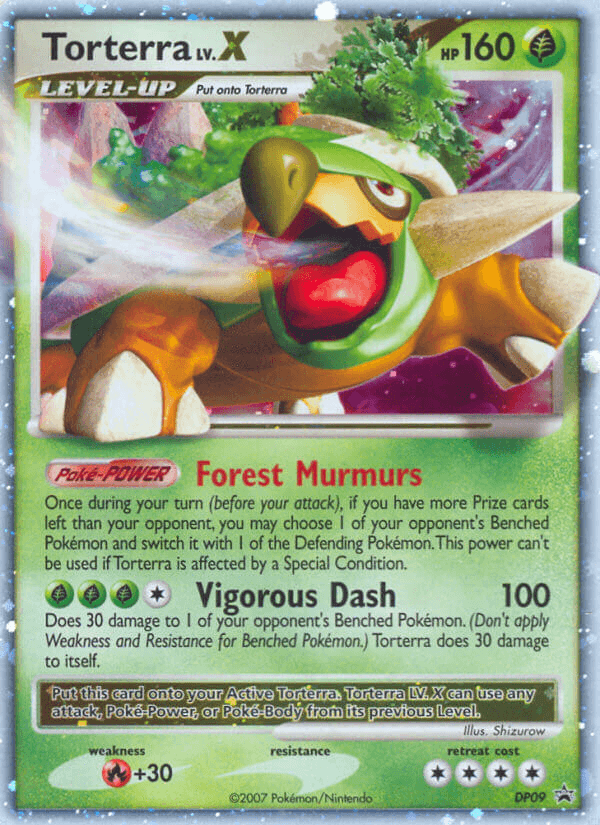 Torterra LV.X from DP Black Star Promos