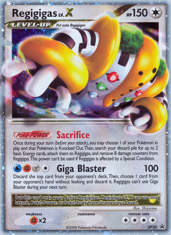 Regigigas LV.X from DP Black Star Promos