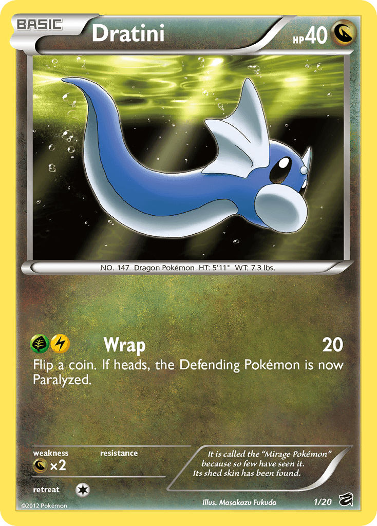 Dratini from Dragon Vault