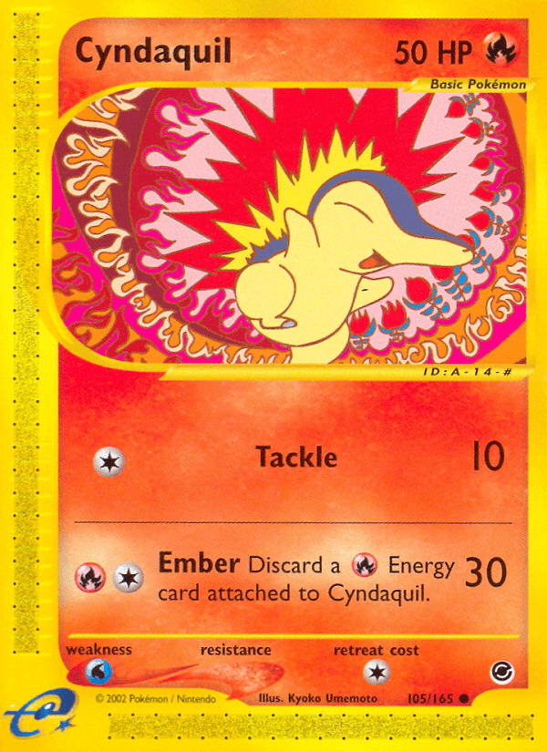 Cyndaquil from Expedition Base Set