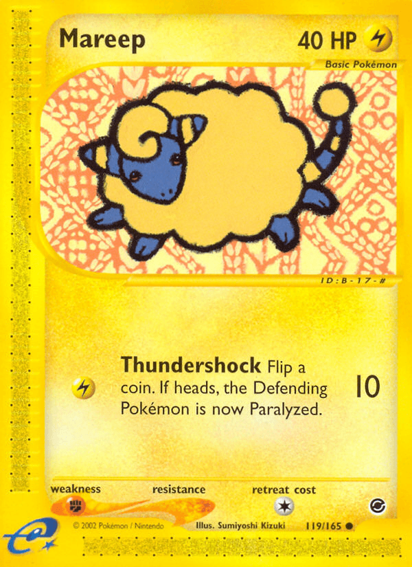 Mareep from Expedition Base Set