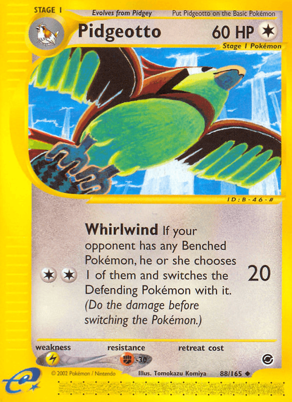 Pidgeotto from Expedition Base Set