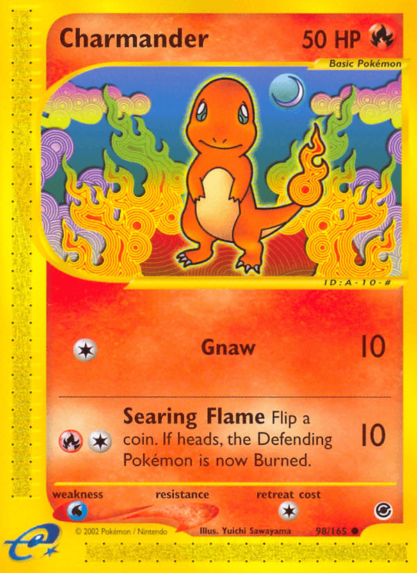 Charmander from Expedition Base Set