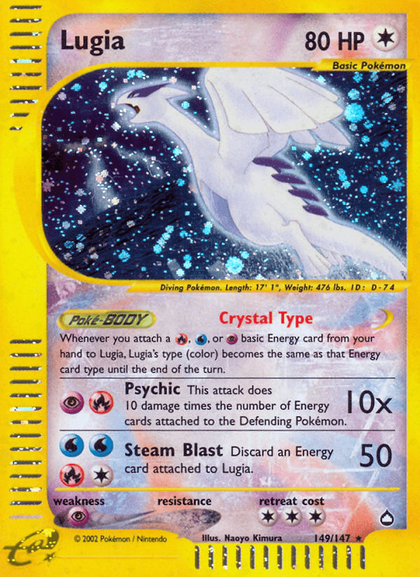 Lugia from Aquapolis