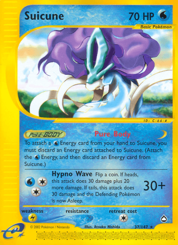 Suicune from Aquapolis
