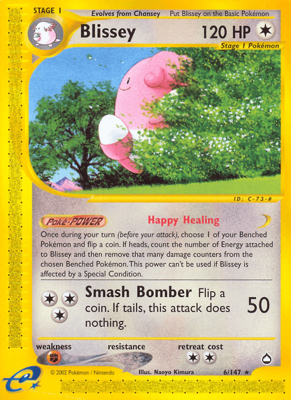 Blissey from Aquapolis