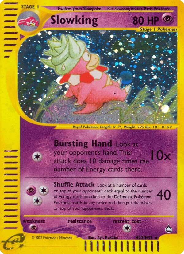 Slowking from Aquapolis