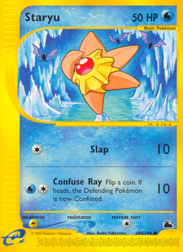 Staryu from Skyridge
