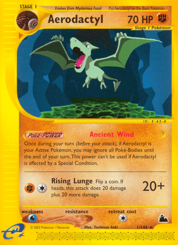 Aerodactyl from Skyridge