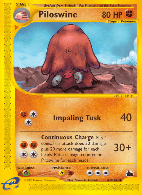 Piloswine from Skyridge