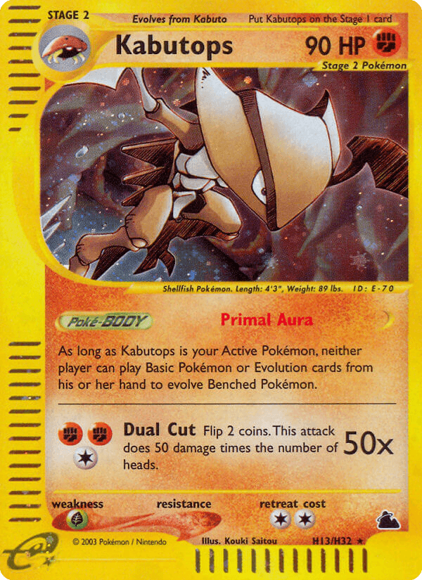 Kabutops from Skyridge