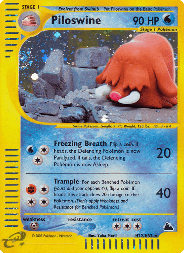 Piloswine from Skyridge