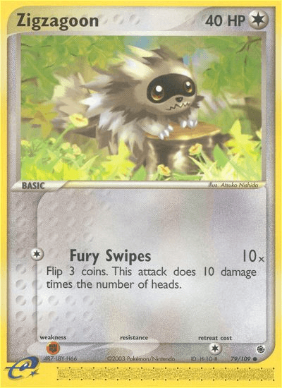 Zigzagoon from Ruby & Sapphire