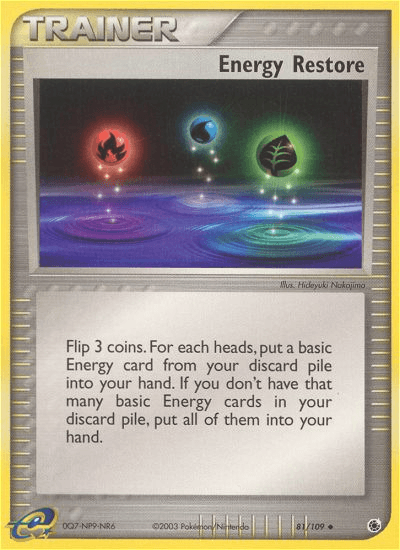 Energy Restore from Ruby & Sapphire