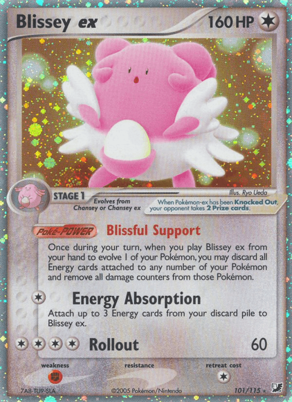 Blissey ex from Unseen Forces