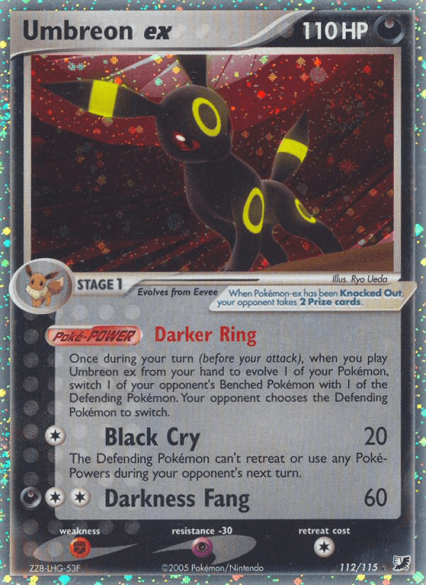 Umbreon ex from Unseen Forces