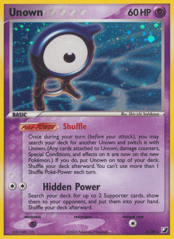 Unown from Unseen Forces