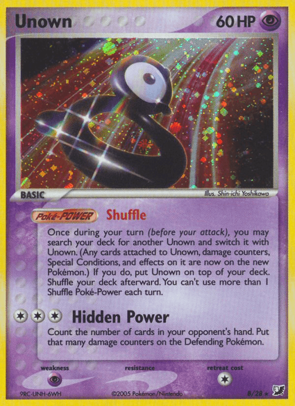 Unown from Unseen Forces