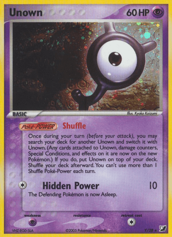 Unown from Unseen Forces