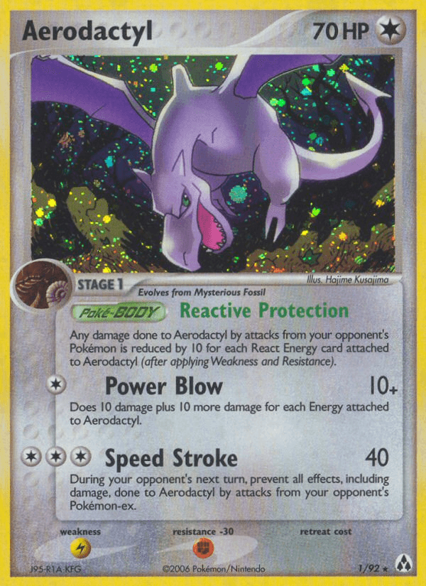 Aerodactyl from Legend Maker