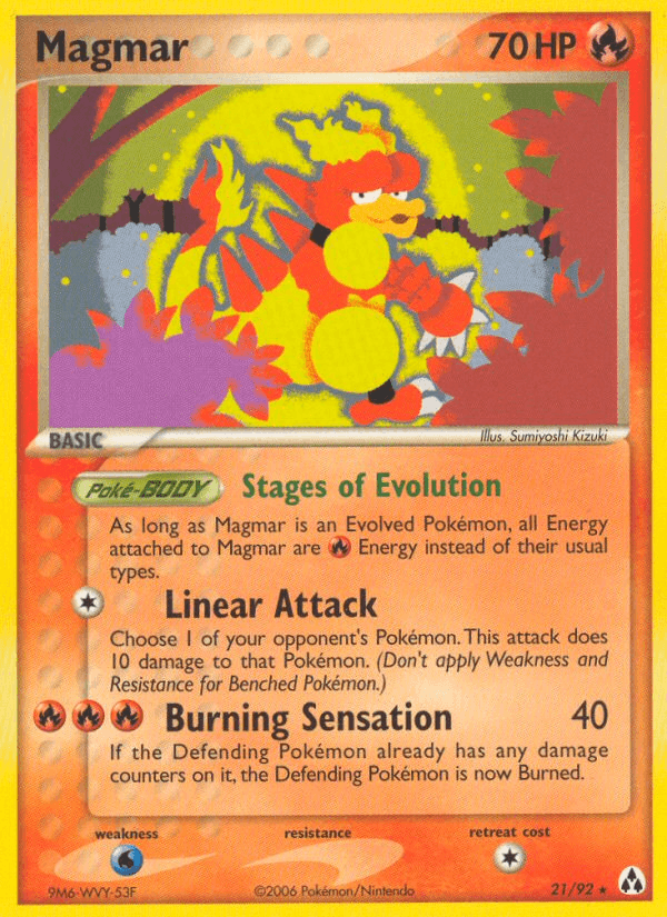 Magmar from Legend Maker