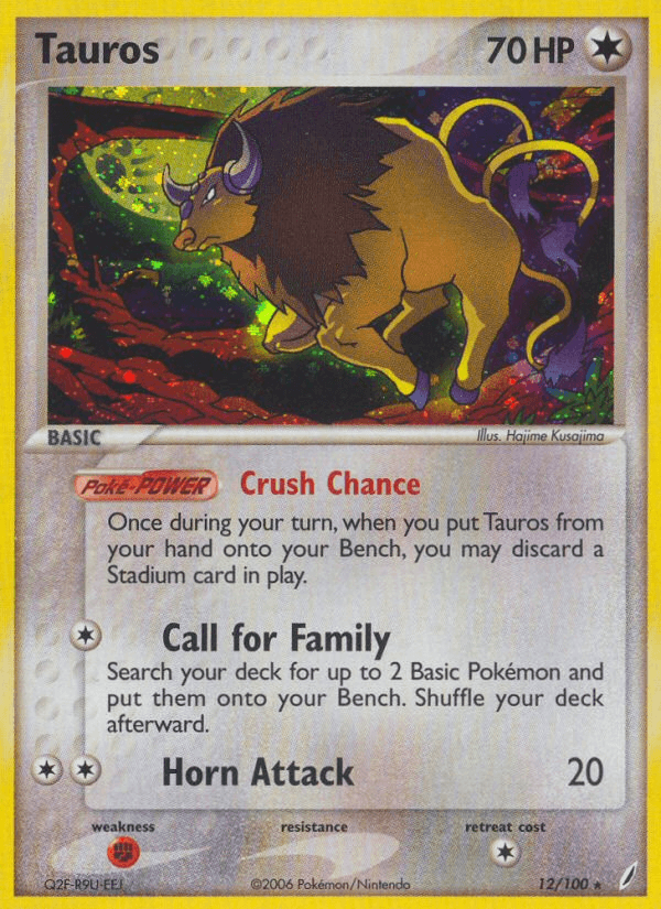 Tauros from Crystal Guardians