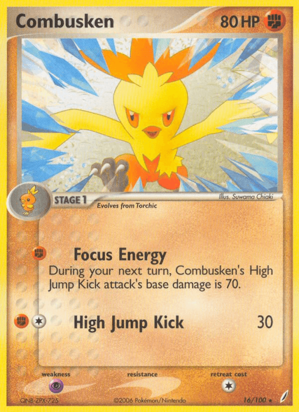 Combusken from Crystal Guardians