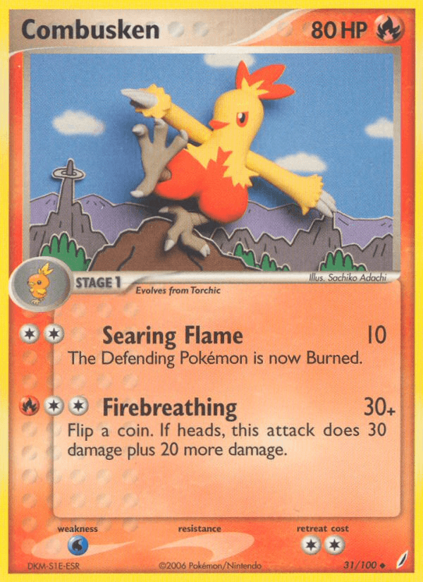 Combusken from Crystal Guardians