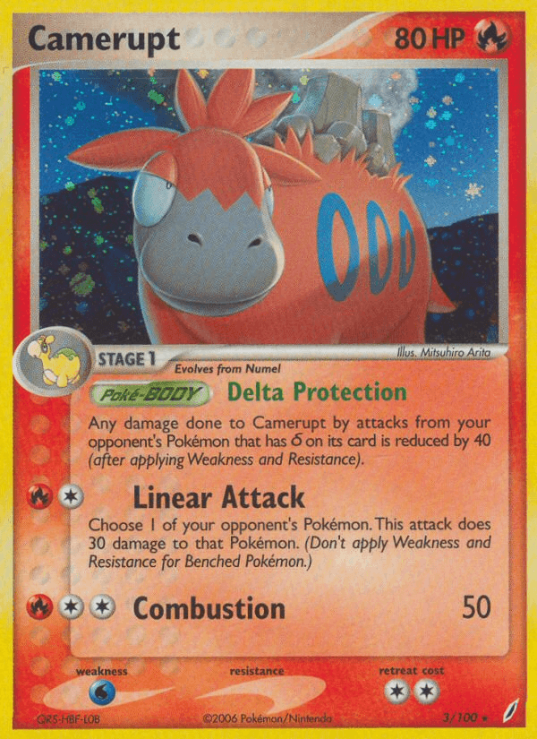 Camerupt from Crystal Guardians