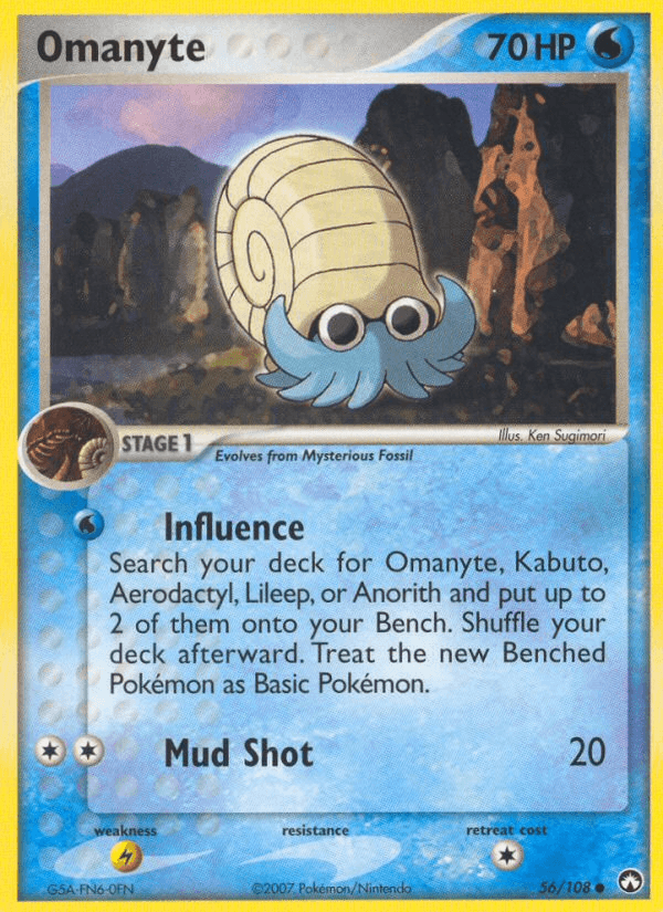 Omanyte from Power Keepers