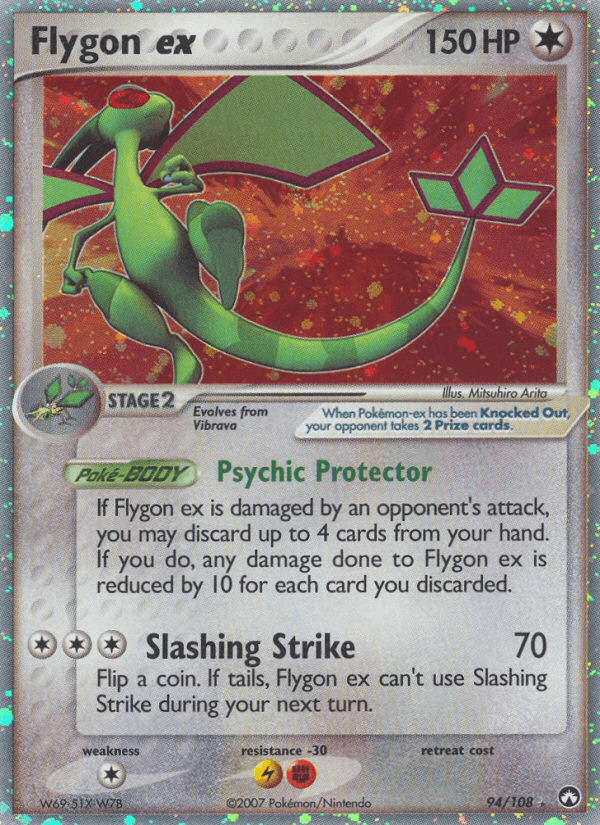 Flygon ex from Power Keepers