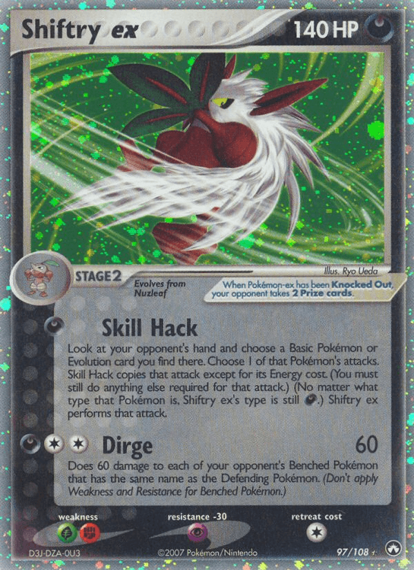 Shiftry ex from Power Keepers