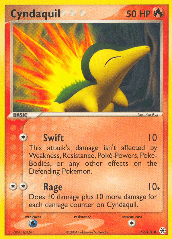 Cyndaquil from Hidden Legends