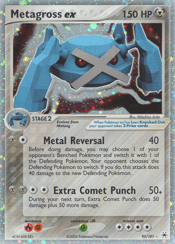 Metagross ex from Hidden Legends