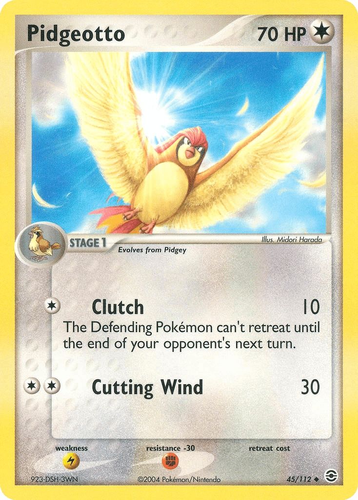 Pidgeotto from FireRed & LeafGreen