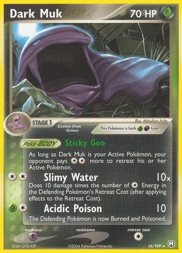 Dark Muk from Team Rocket Returns