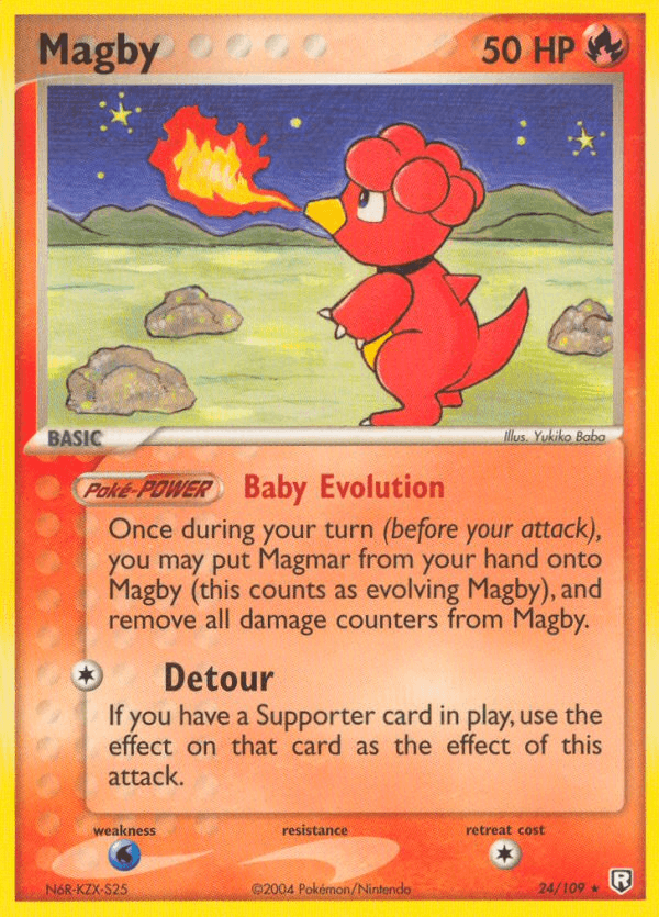 Magby from Team Rocket Returns