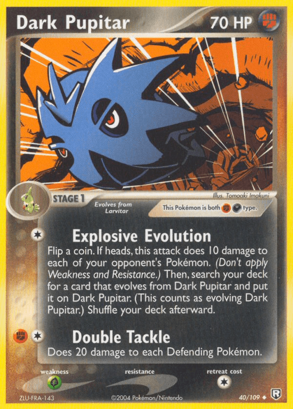 Dark Pupitar from Team Rocket Returns