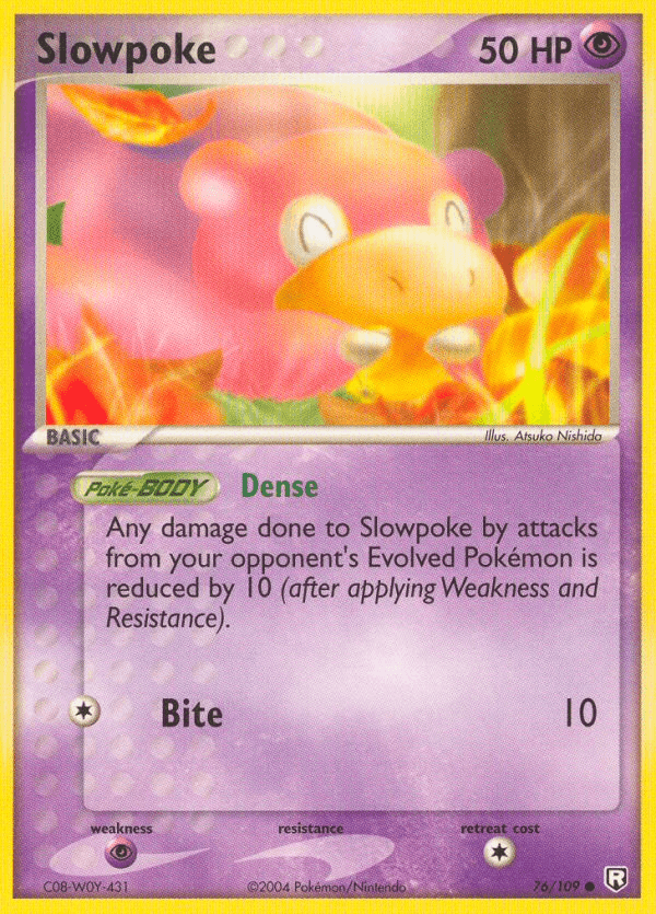 Slowpoke from Team Rocket Returns
