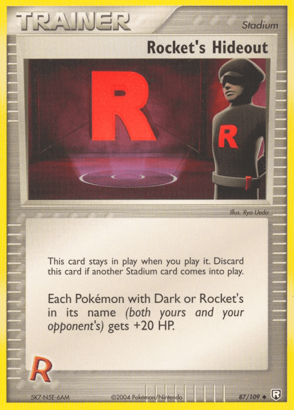 Rocket's Hideout from Team Rocket Returns