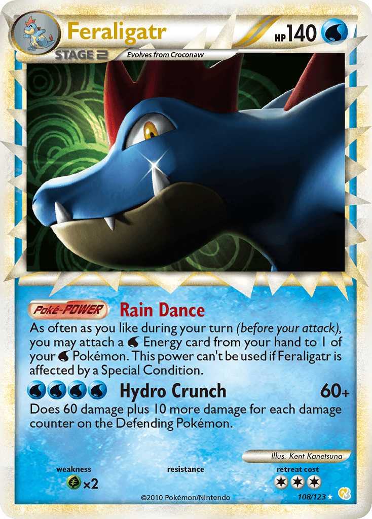 Feraligatr from HeartGold & SoulSilver