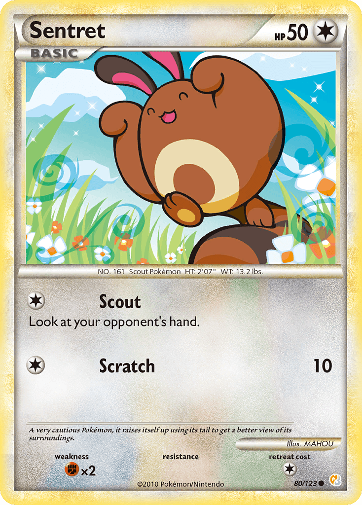 Sentret from HeartGold & SoulSilver