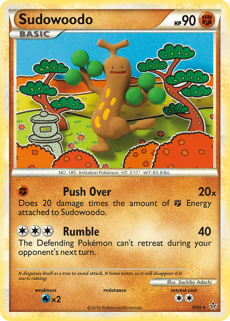 Sudowoodo from HS—Unleashed