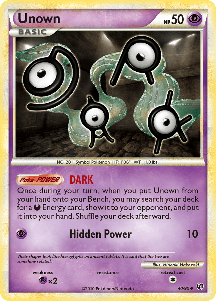 Unown from HS—Undaunted