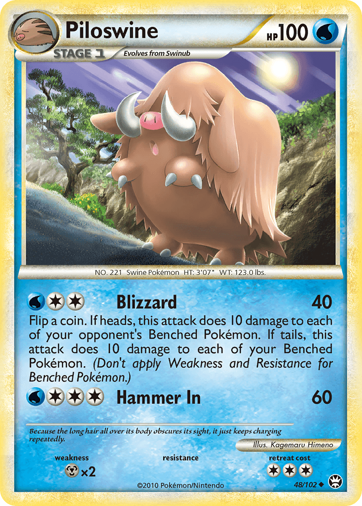 Piloswine from HS—Triumphant