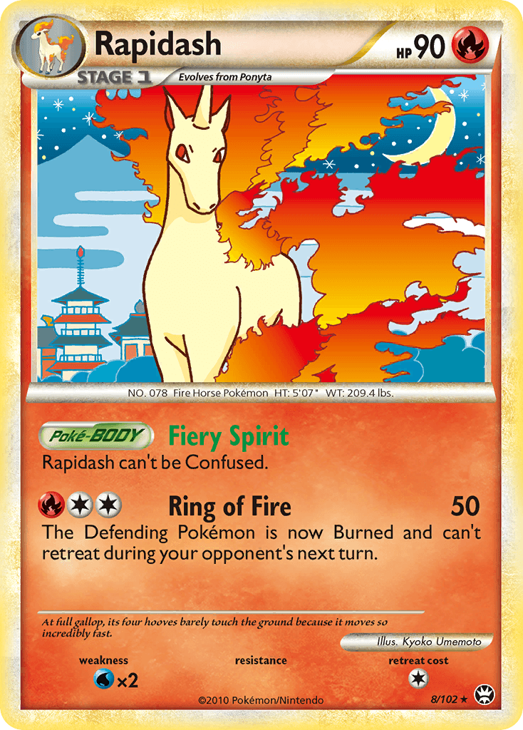 Rapidash from HS—Triumphant