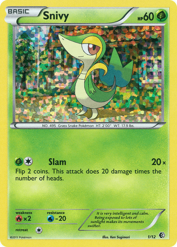 Snivy from McDonald's Collection 2011