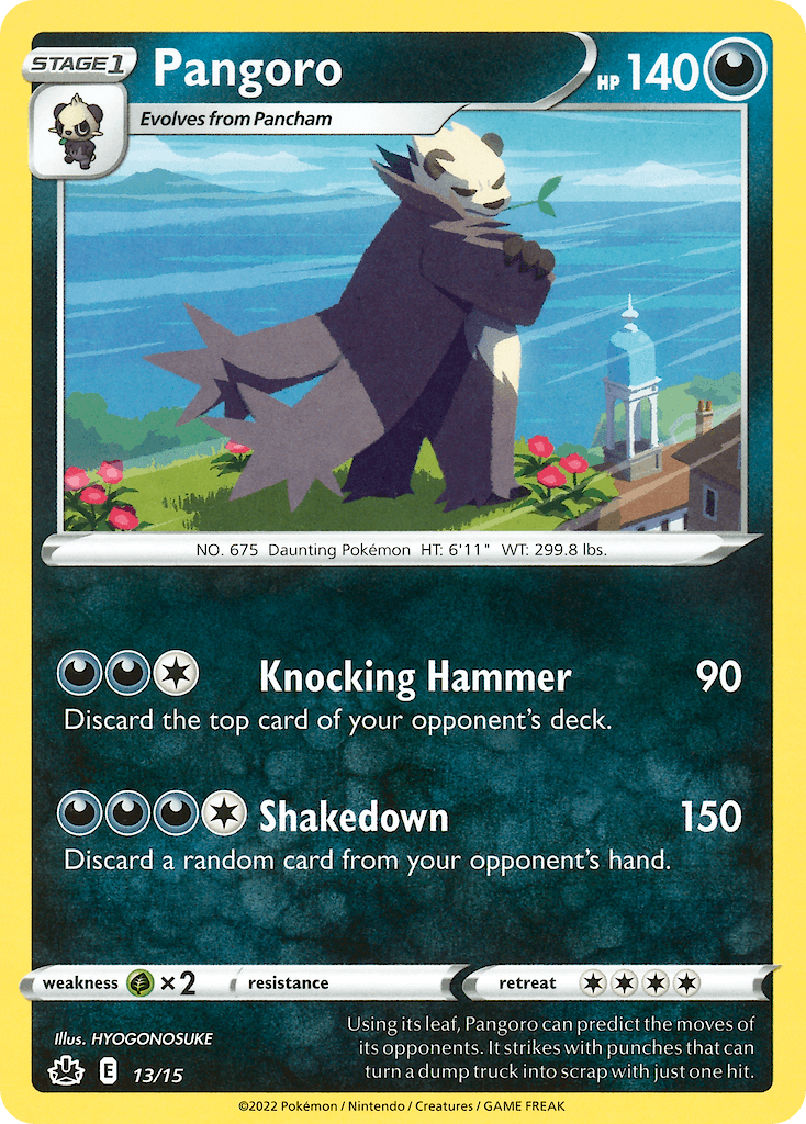 Pangoro from McDonald's Collection 2022