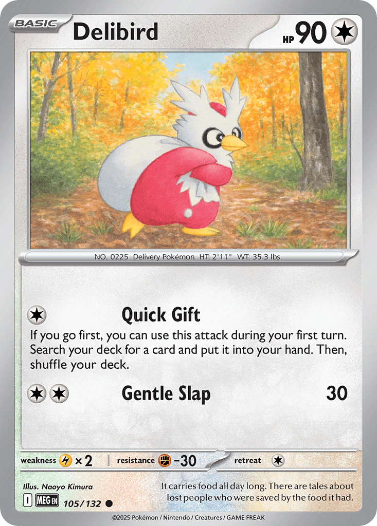 Delibird from Mega Evolution